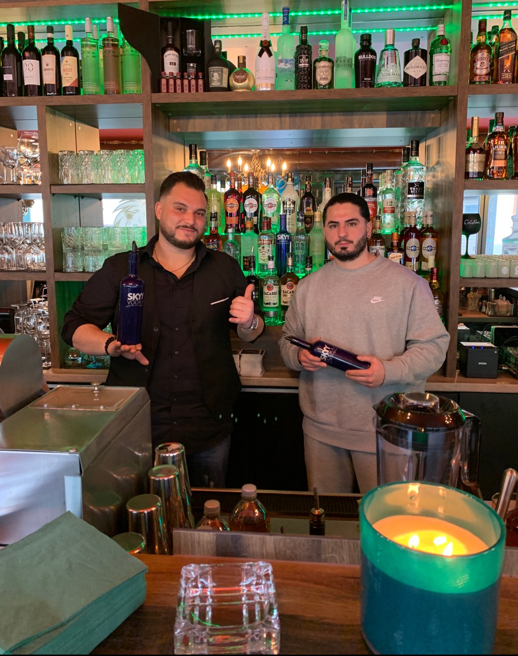 Frisch gezapftes Guinness